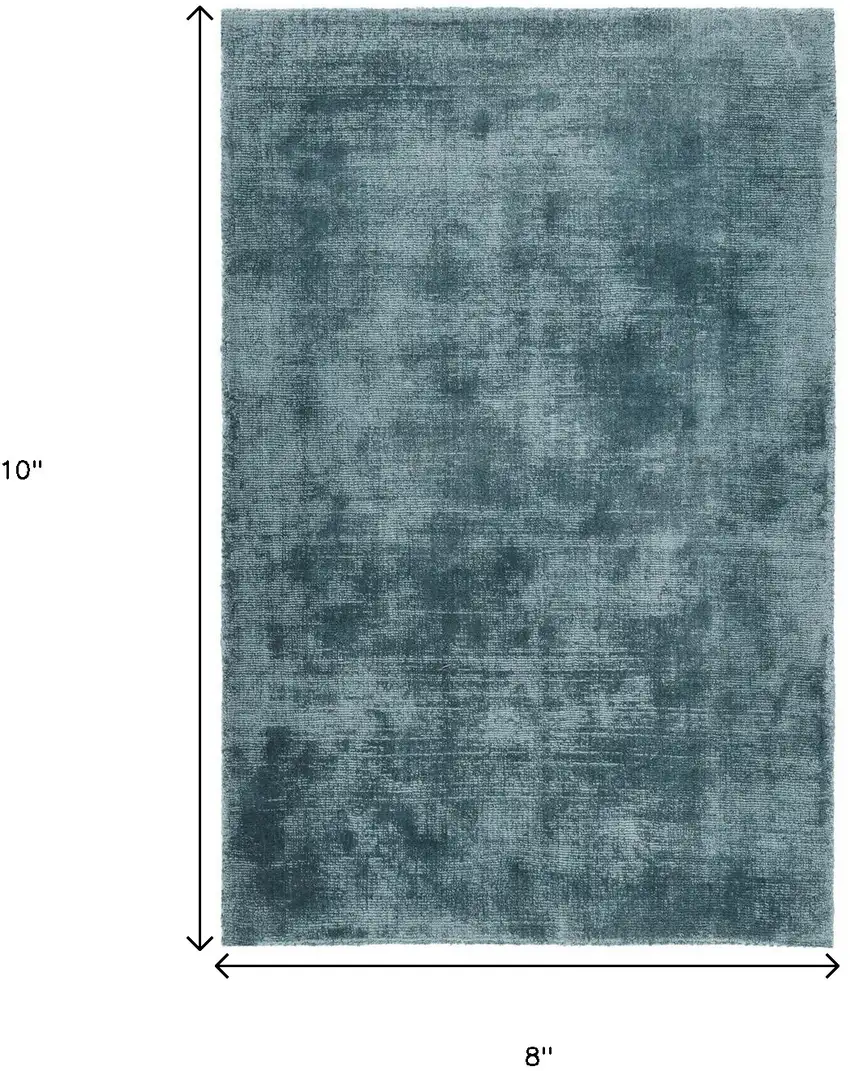 Beige Hand Woven Distressed Area Rug Photo 3