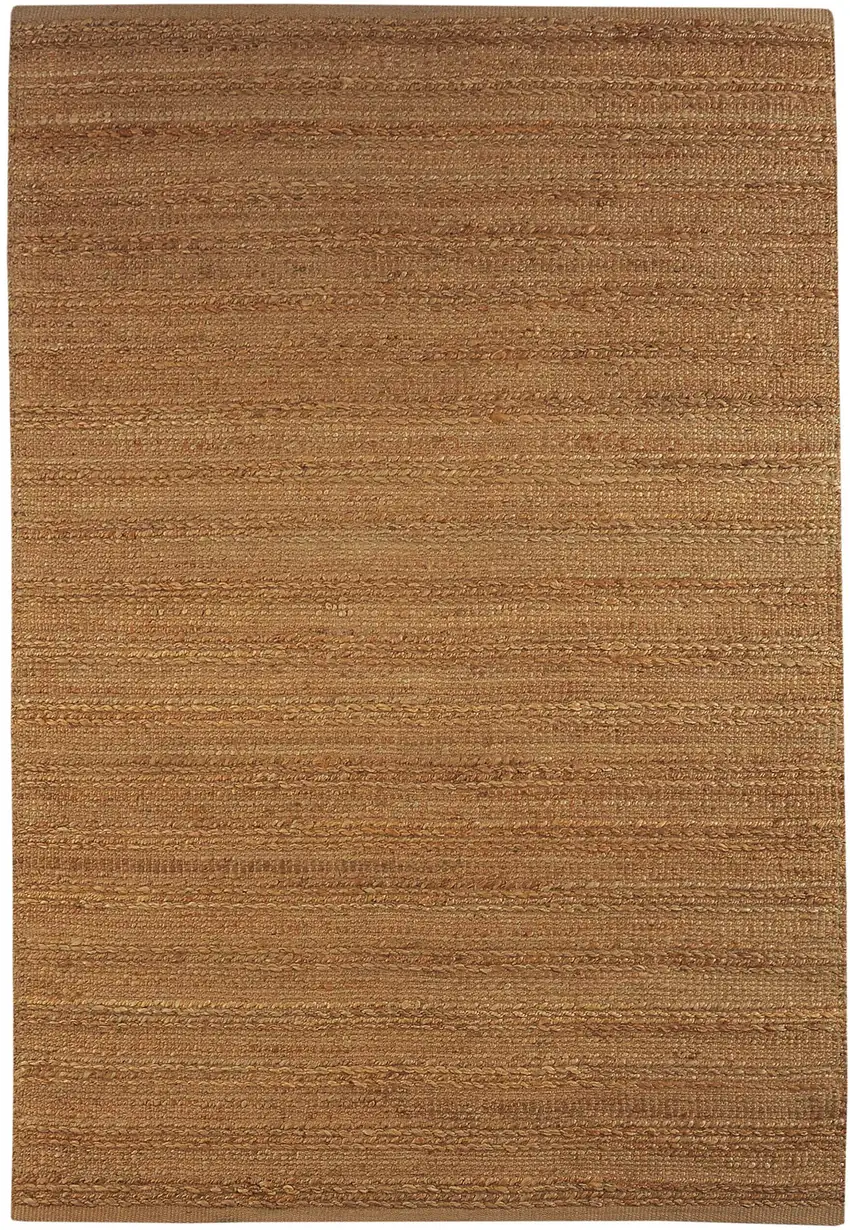 Beige Hand Woven Non Skid Area Rug Photo 5