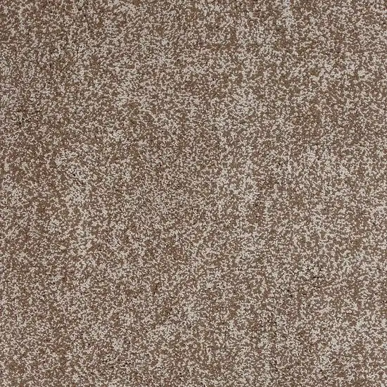 Beige And Brown Abstract Shag Hand Woven Area Rug Photo 4