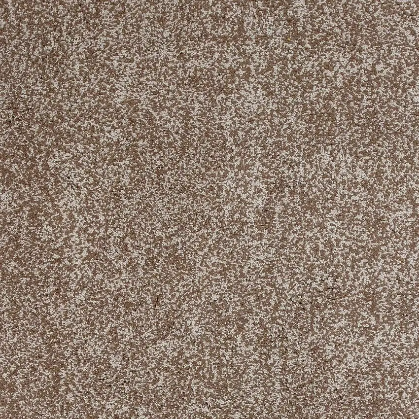 Beige And Brown Abstract Shag Hand Woven Area Rug Photo 4