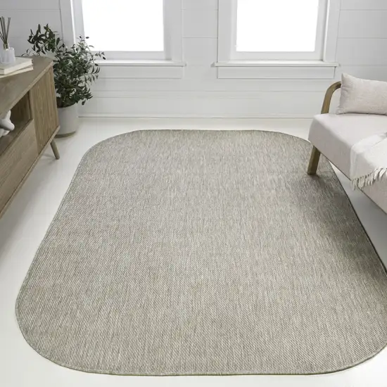 Beige Indoor Outdoor Area Rug Photo 5