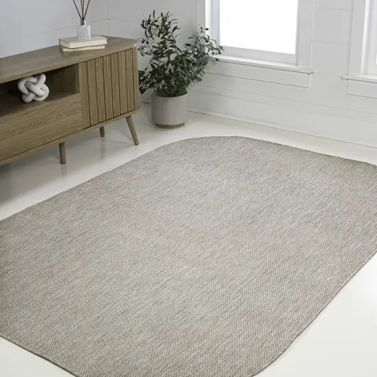 Beige Indoor Outdoor Area Rug Photo 6