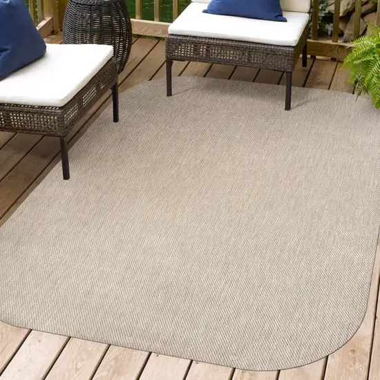 Beige Indoor Outdoor Area Rug Photo 9