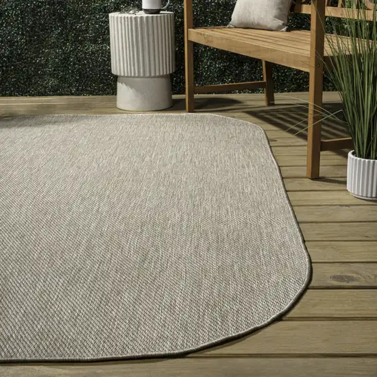 Beige Indoor Outdoor Area Rug Photo 7