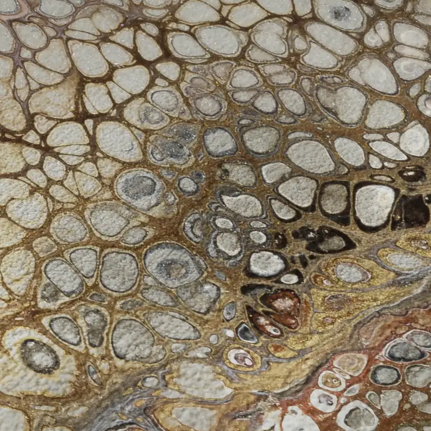 Beige Ivory And Black Abstract Washable Indoor Outdoor Area Rug Photo 4