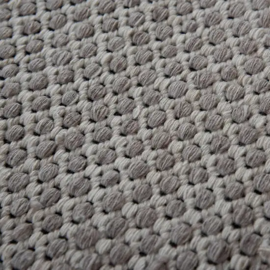 Beige Ivory And Black Geometric Hand Woven Area Rug With UV Protection Photo 4