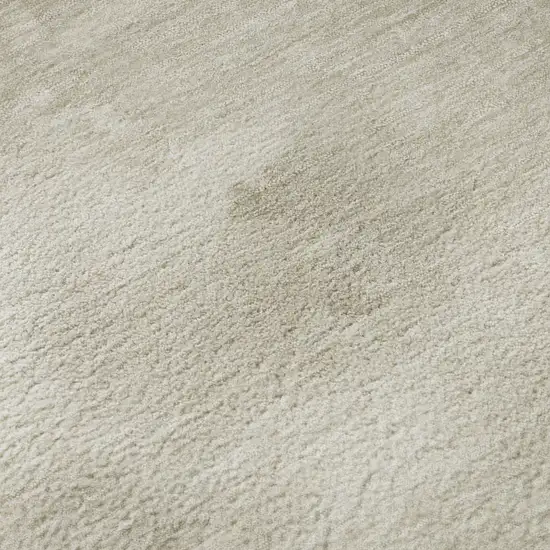 Beige Ivory And Gray Abstract Washable Area Rug With UV Protection Photo 9