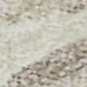 Photo of Beige Ivory And Taupe Abstract Geometric Washable Area Rug With UV Protection