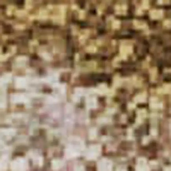 Beige Lavender And Ivory Abstract Washable Area Rug With UV Protection Photo 1