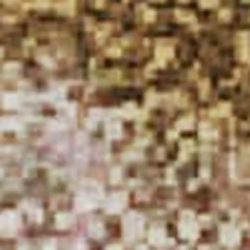 Beige Lavender And Ivory Abstract Washable Area Rug With UV Protection Photo 1