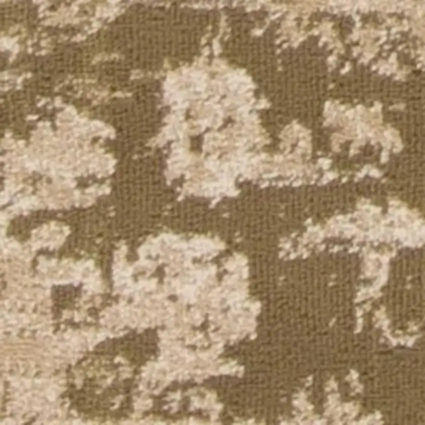 Beige And Tan Floral Medallion Distressed Area Rug Photo 4