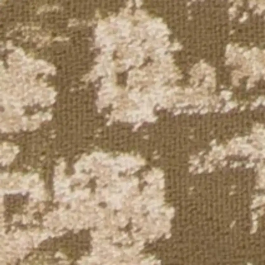 Beige And Tan Floral Medallion Distressed Area Rug Photo 5