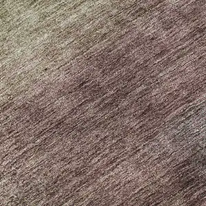 Photo of Beige Mauve And Brown Abstract Washable Area Rug With UV Protection