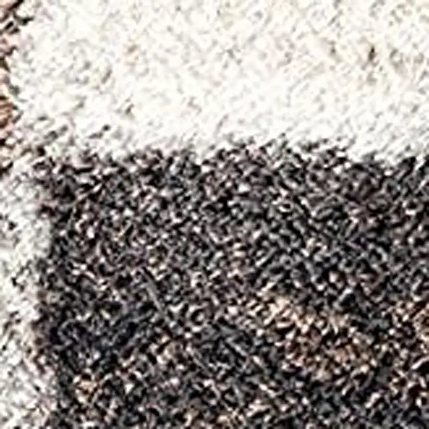 Beige Modern Blocks Area Rug Photo 5