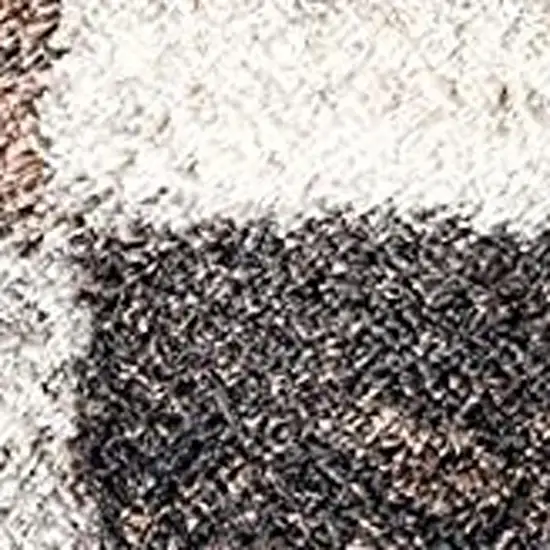 Beige Modern Blocks Area Rug Photo 8