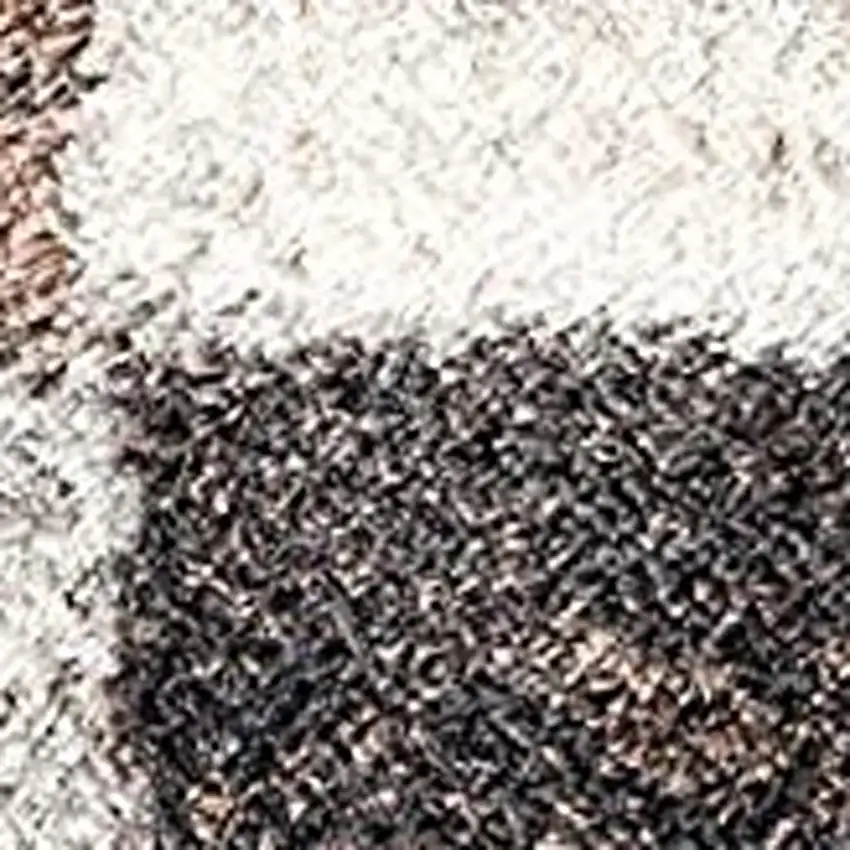 Beige Modern Blocks Area Rug Photo 8