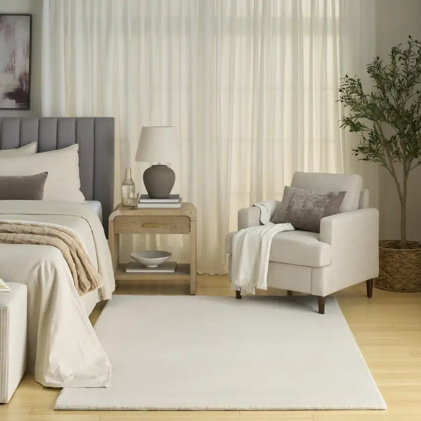 Beige Non Skid Area Rug Photo 4