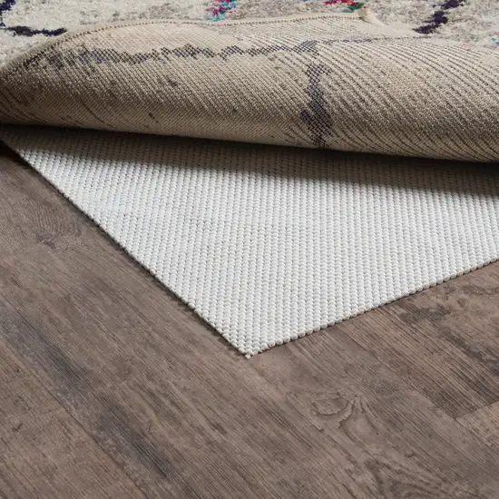 Beige Non Slip Rug Pad Photo 4