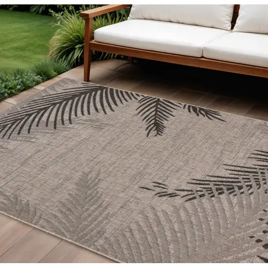 Beige Indoor Outdoor Area Rug Photo 1