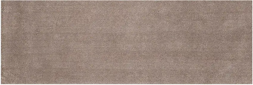 Beige Plain Runner Rug Photo 2