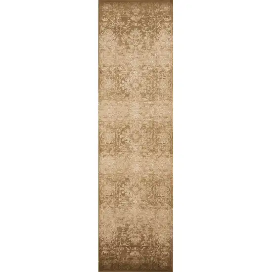 Beige Polypropylene Rug Photo 1
