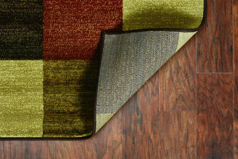 Beige Polypropylene Rug Photo 1