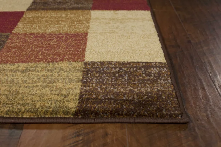 Beige Polypropylene Rug Photo 2
