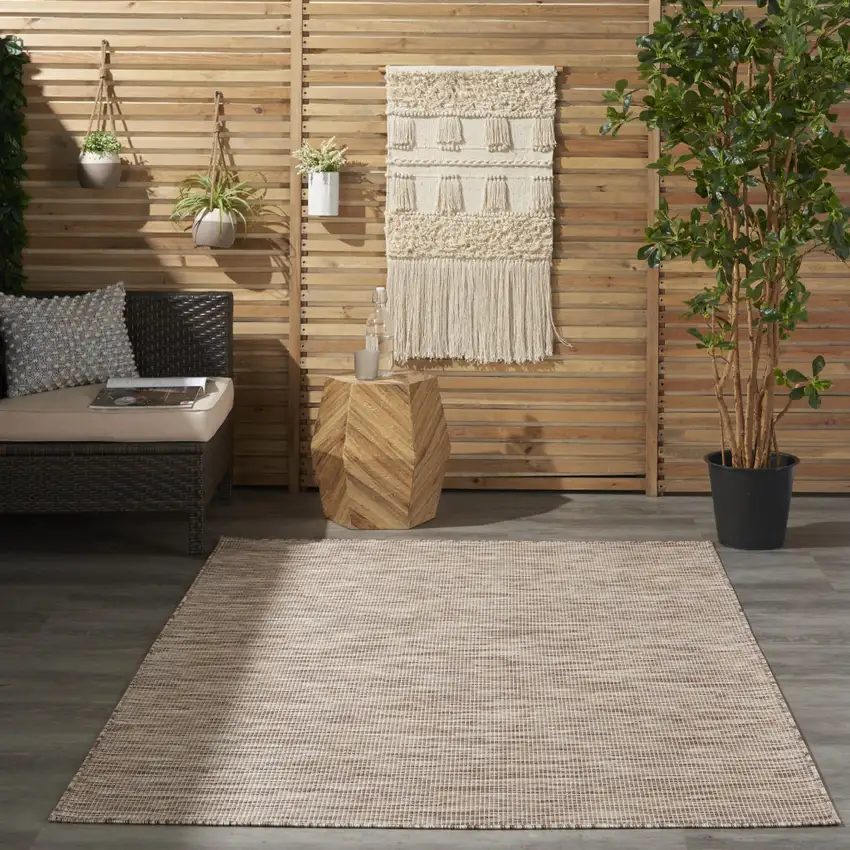 Beige Power Loom Area Rug Photo 7