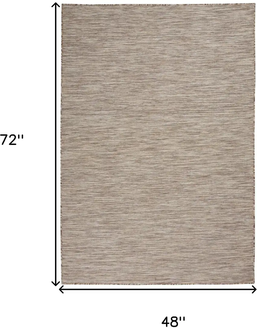 Beige Power Loom Area Rug Photo 8