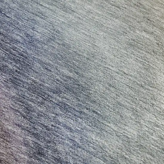 Beige Purple And Blue Ombre Washable Area Rug With UV Protection Photo 4