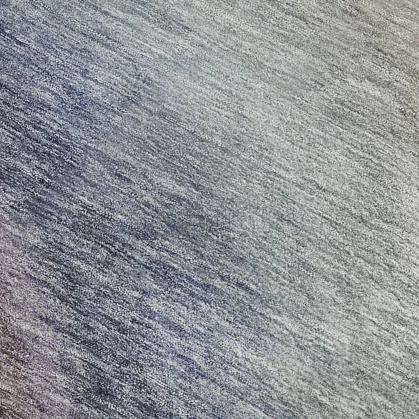 Beige Purple And Blue Ombre Washable Area Rug With UV Protection Photo 4