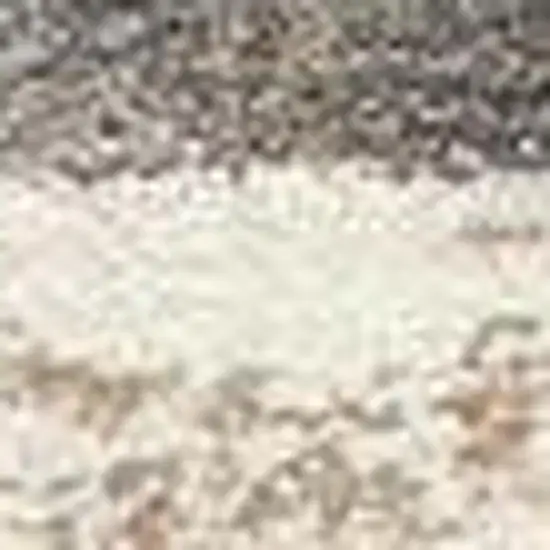 Gray and Brown Abstract Distressed Area Rug Photo 6