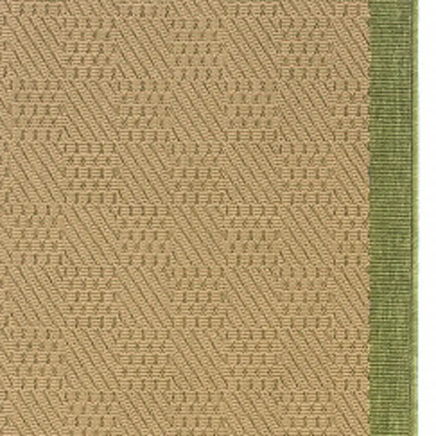Beige Stain Resistant Indoor Outdoor Area Rug Photo 3