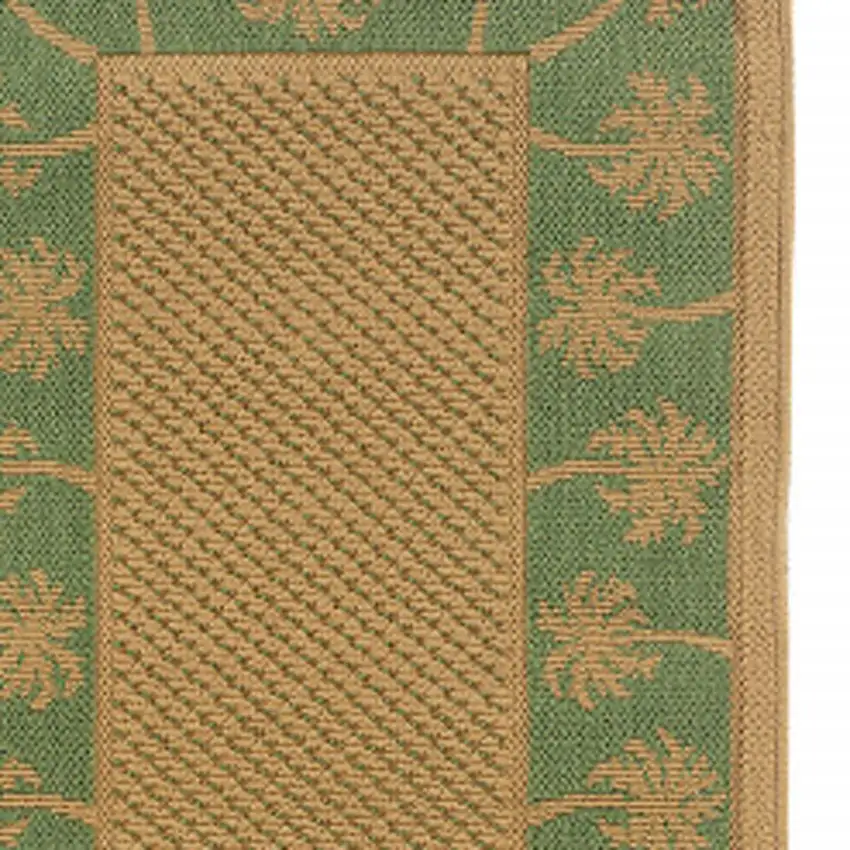Beige Stain Resistant Indoor Outdoor Area Rug Photo 3