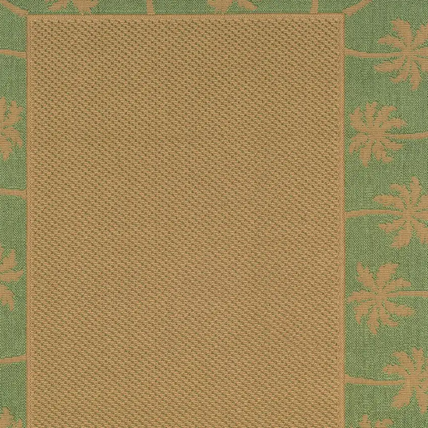 Beige Stain Resistant Indoor Outdoor Area Rug Photo 3