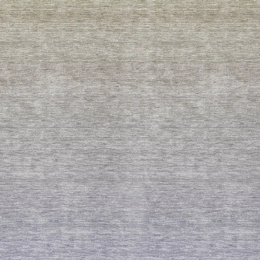 Beige Tan And Blue Ombre Washable Indoor Outdoor Area Rug Photo 6