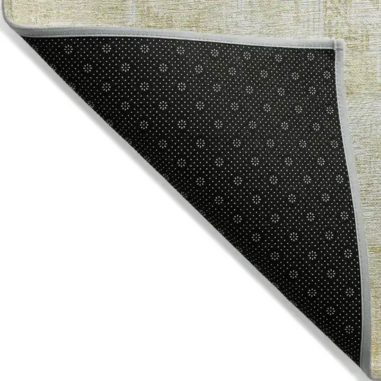 Beige Tan And Ivory Abstract Washable Indoor Outdoor Area Rug Photo 2