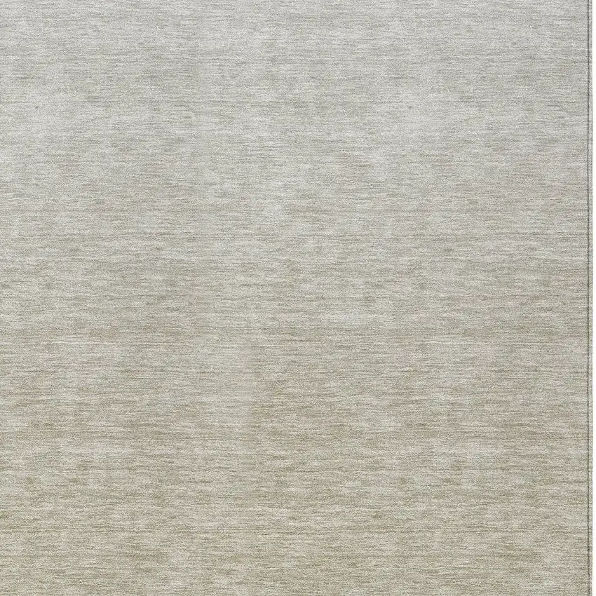 Beige Tan And Taupe Ombre Washable Indoor Outdoor Area Rug Photo 6