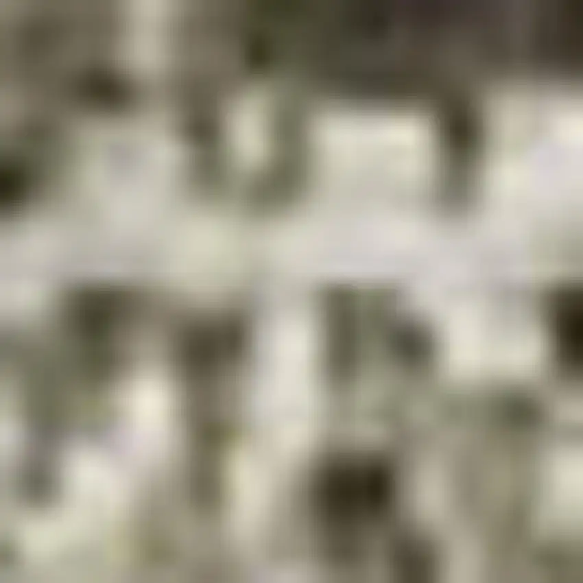 Beige Taupe And Lavender Abstract Washable Area Rug With UV Protection Photo 1