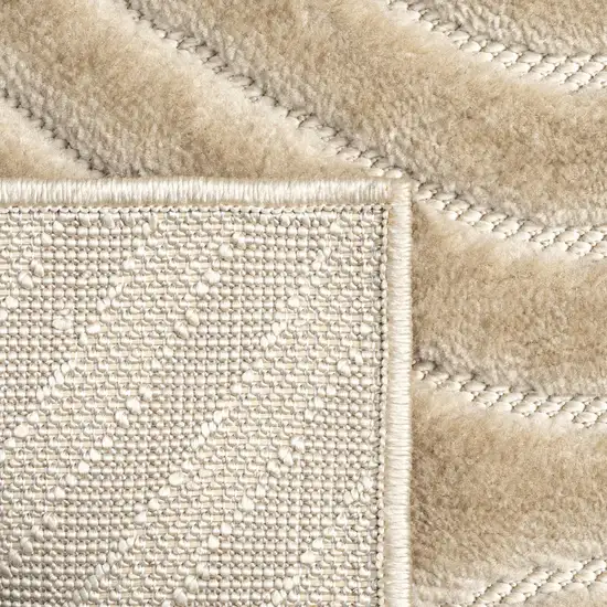 Beige Trellis Area Rug Photo 2