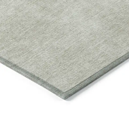 Beige Washable Indoor Outdoor Area Rug Photo 4