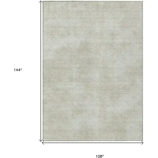 Beige Washable Indoor Outdoor Area Rug Photo 3