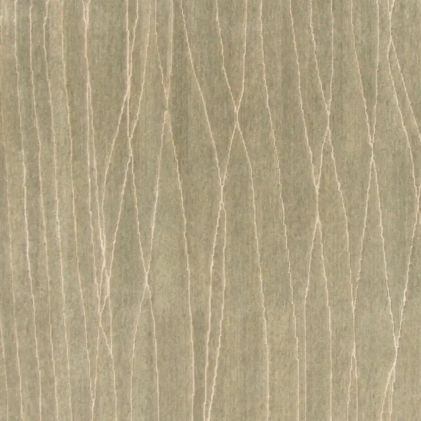 Beige Wool Abstract Lines Hand Loomed Area Rug Photo 4
