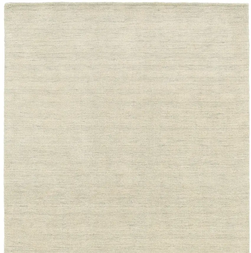 Beige Wool Hand Tufted Area Rug Photo 5