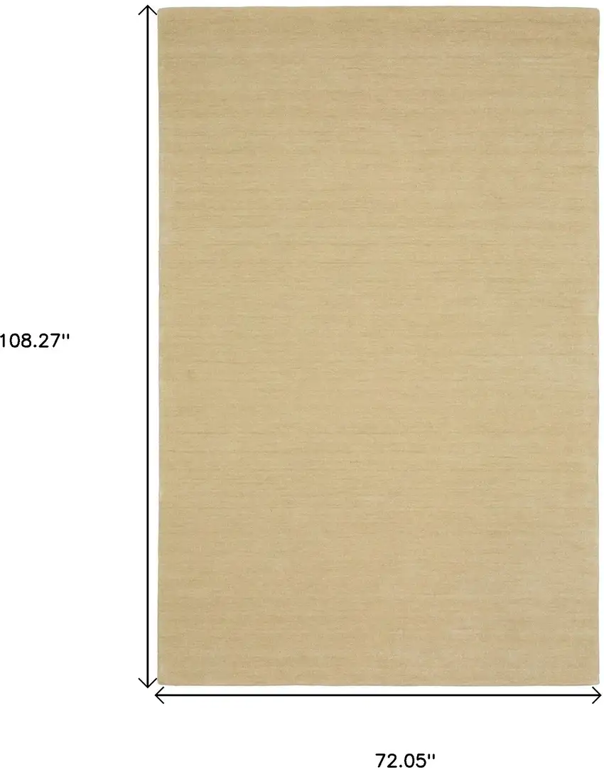 Beige Wool Hand Tufted Area Rug Photo 3