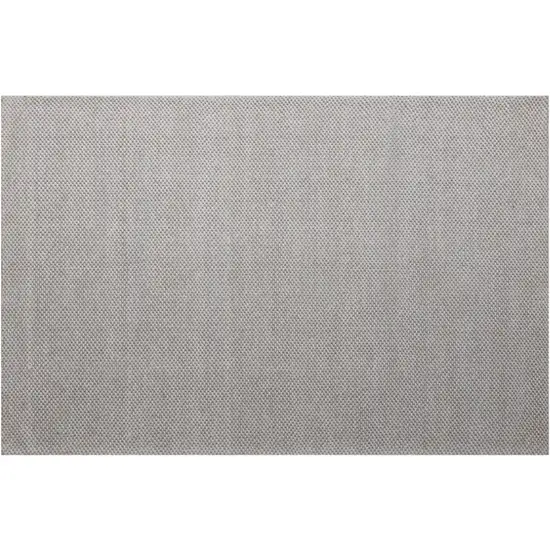 Beige Wool Hand Woven Area Rug Photo 2