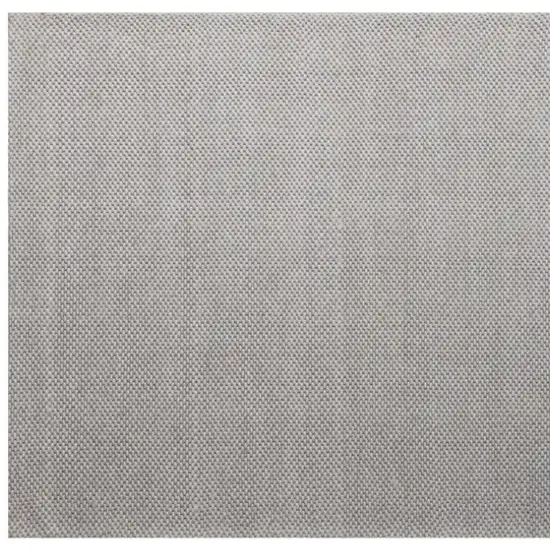 Beige Wool Hand Woven Area Rug Photo 3