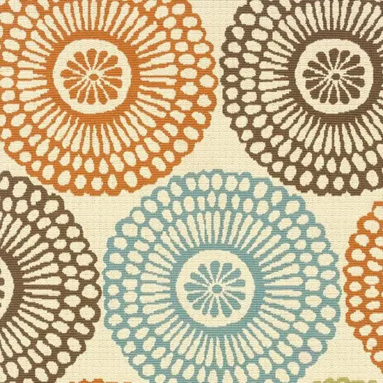 Beige Indoor Outdoor Area Rug Photo 4