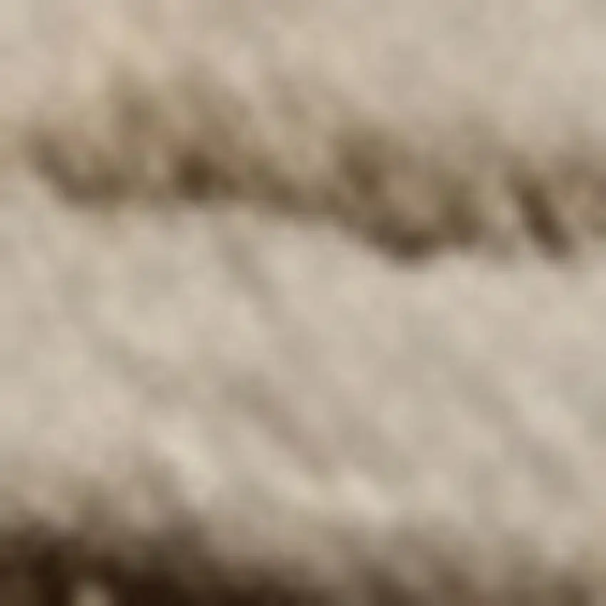 Beige and Brown Abstract Power Loom Distressed Non Skid Area Rug Photo 3