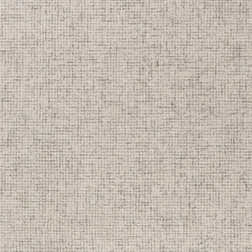 Beige and Brown Wool Abstract Hand Tufted Area Rug Photo 2